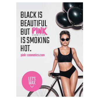 Plakat BLACK IS BEAUTIFUL (A2, Hochformat, Englisch)